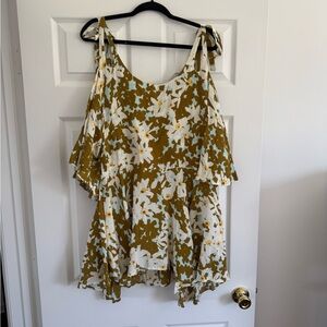Free People Floral Sleeveless Dress